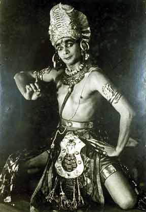 Uday depicting as Shiva