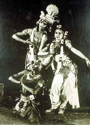 A Paris perfformance of Uday's troop