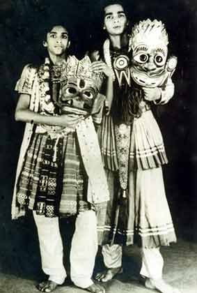 Ravi Shankar in Lankabadha dance drama