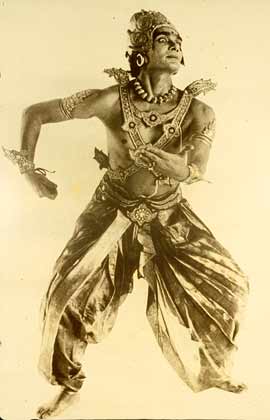 Uday's one of the drammatic poses